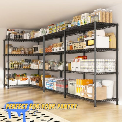 72.8" W Storage Shelves Load 1500LBS (17.7" D x 72.8" W x 59" H)
