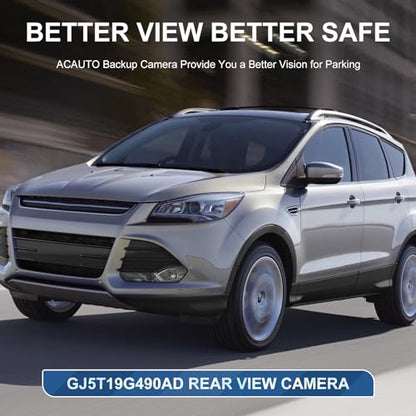 Rear View Backup Reverse Camera Parking Fit for Ford Escape 2014 (NEW Fit for Ford Escape 2014-2016)