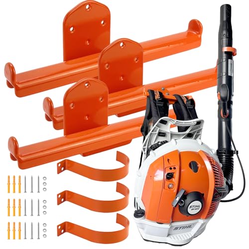 Backpack Blower Rack with Tube Hook (3 Pack)