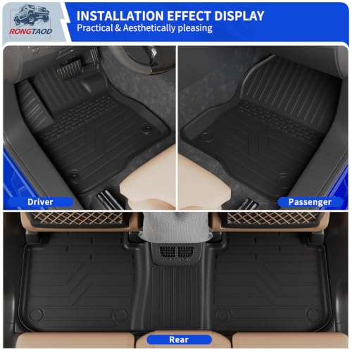 Floor Mats Set for 2023 (Fit 2023-2026 Lower Deck / Trunk Mats + Backrest Mats + Floor Mats)
