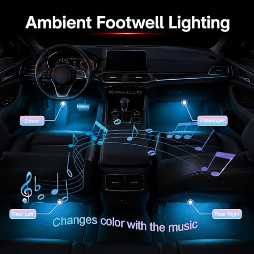 Car Interior LED Lights (Colorful)