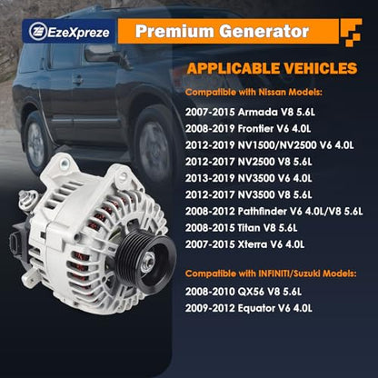 Ezexpreze 11256N Alternator Fit for 2007 (11256N)