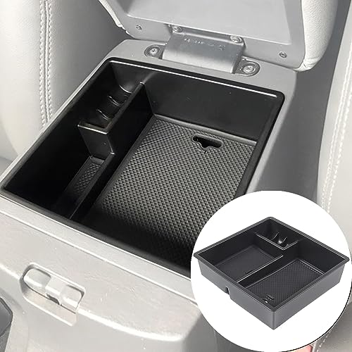 Car Center Console Armrest Storage Box Organizer Accessories Compatible with Toyot@ Hilux 2004 (2004-2015)