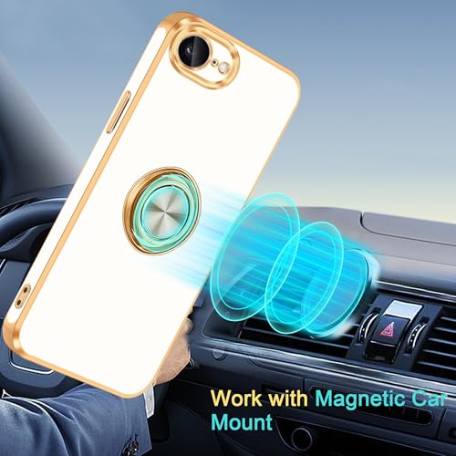 for iPhone 17e (For iPhone 16e/ 17e (6.1 inch) / B-White)