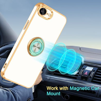 for iPhone 17e (For iPhone 16e/ 17e (6.1 inch) / B-White)