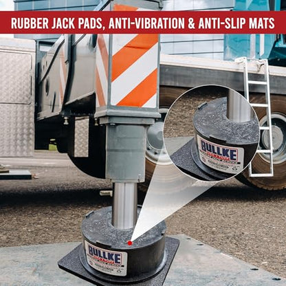 USA Made RV Leveling Jack Flex Pads 9" (9" (1-pack))