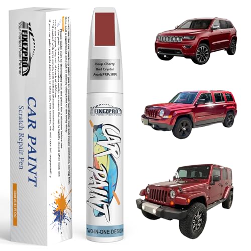 Deep Cherry Red Crystal Pearl (For Jeep / Deep Cherry Red Crystal Pearl(PRP/JRP) for Compass/Wrangler/Grand Cherokee/Liberty/Patriot/Cherokee)