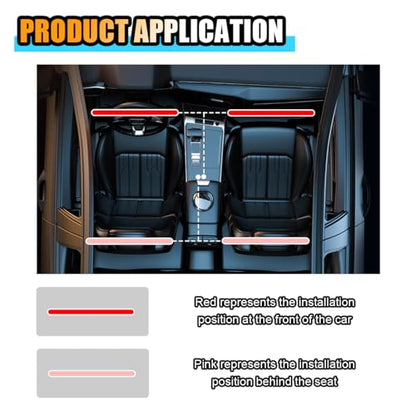 Car LED Strip Light (USB / Red)