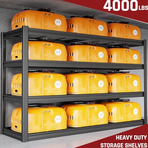 67" Wide Garage Shelving Unit (67"Wx30"Dx68H | 4 Tier)