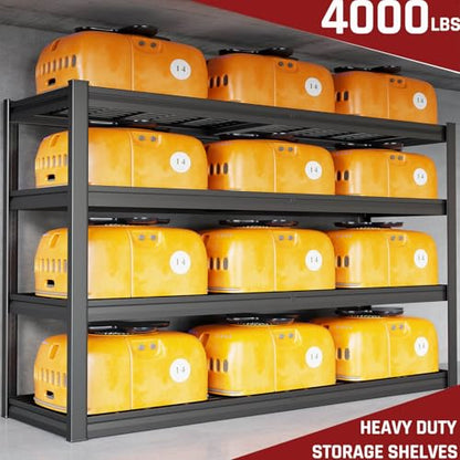 67" Wide Garage Shelving Unit (67"Wx30"Dx68H | 4 Tier)