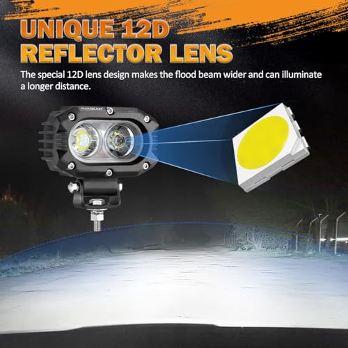 4 Inch LED Pod (4 Inch White Flood Light)