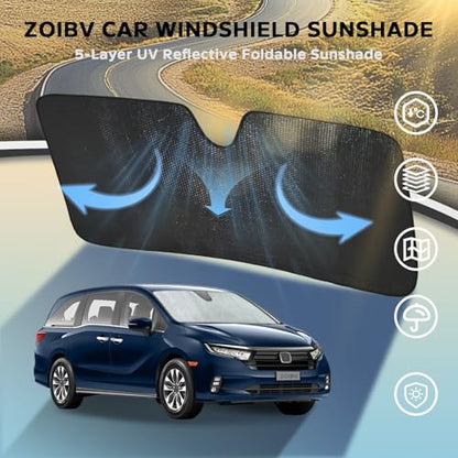 Car Windshield Sun Shade for Chevrolet Traverse 2018 (for Chevrolet Traverse 2018-2023)