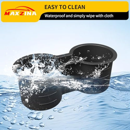 Cup Holder Compatible with 2023 (Compatible with 2023+ Honda Pilot Black (2nd Row))