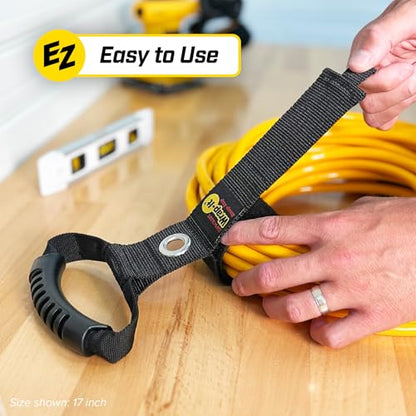Easy Carry Wrap (17" (2 Pack) with Grommet / Black)