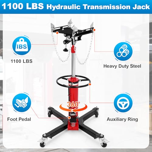 Transmission Jack (Red / 1100 LBS)