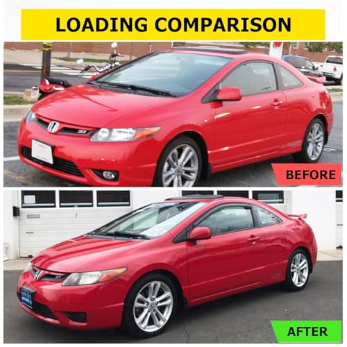 Window Visors Rain Guards for 2006 (2006-2011 Civic Coupe)