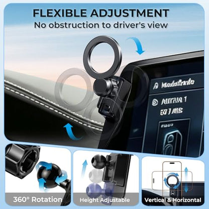 Car Phone Holder for BMW 7 Series 2022 2021 2020 2019 2018 2017 2016 (Fit for 2016-2022 7 Series, 10.25/10.3-Inch)