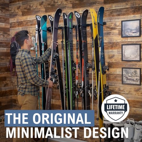 Ski Wall Mount Rack (Ski Rack)