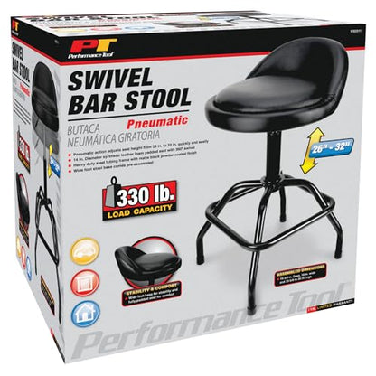 W85011 Pneumatic Swivel Bar Stool with Back Support (Pneumatic Swivel Bar Stool)
