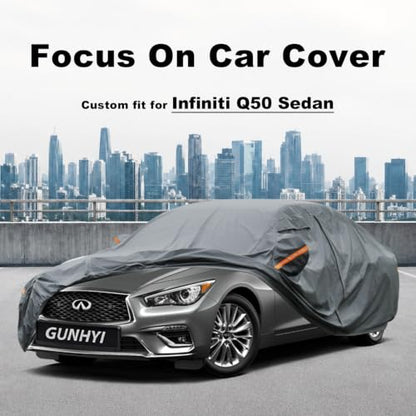 Premium Car Cover Custom Fit Infiniti Q50 Sedan (12 Infiniti / 12.11 Infiniti Q50 Sedan)