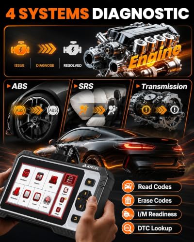 FX6000 Bidirectional OBD2 Scanner (Red-Black)