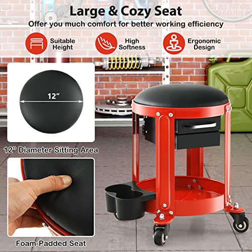 Garage Shop Roller Seats