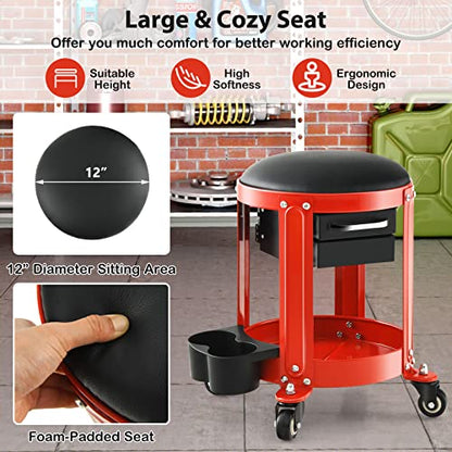 Garage Shop Roller Seats