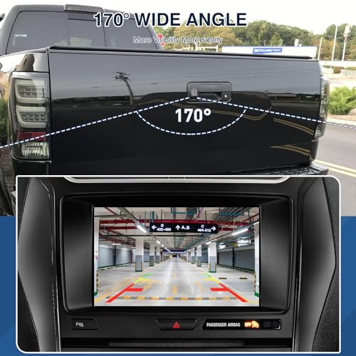 Rear View Backup Camera Parking Fit for Toyota Tundra 2007 (Fit for Toyota Tundra 2007-2013)