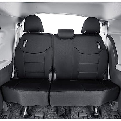 Sienna Seat Covers for 2021 ((Black) / 2021-2026,2nd Row Captian Chair(Without Legrest))