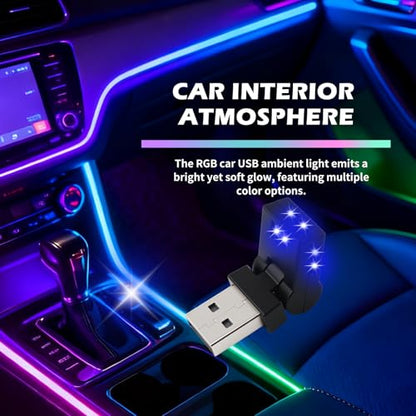 Mini USB LED Lights for Car