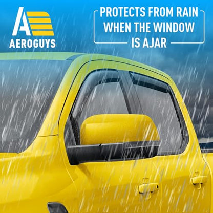 Extra Durable Window Deflectors in (For Ford Ranger 24-26)