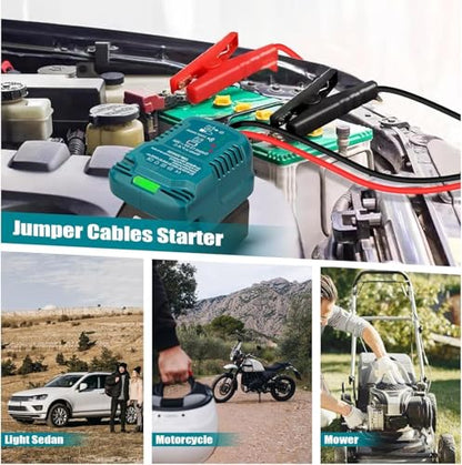Jump Starter Adapter Compatible with Makkita 18V Battery (Jump for Mak 18V)
