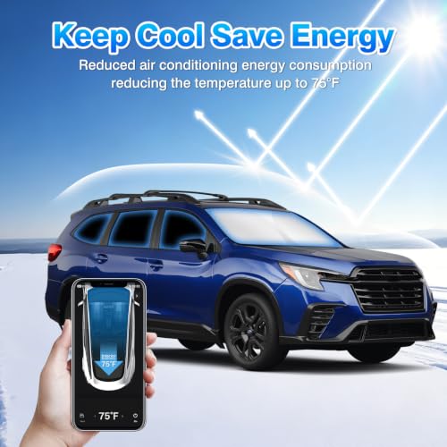 Windshield Sun Shade for Subaru Ascent 2019 (Window Shades for Subaru Ascent 19-26)