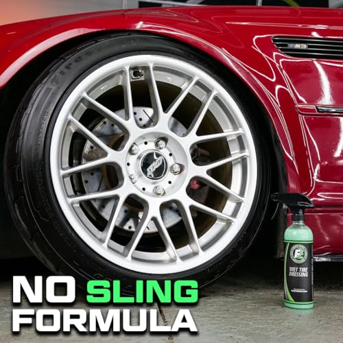 Wet Tire Dressing Spray (16 Fl Oz (Pack of 2))