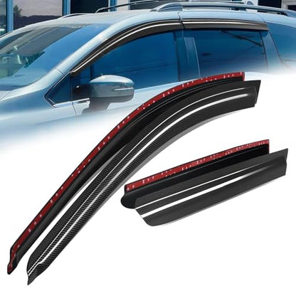 4PCS Tape On Window Visors for 2005 (05-10 Honda Odyssey)