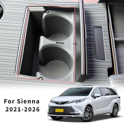 Center Console Cup Holder Insert for Toyota Sienna 2021 (Center Console Cup Holder Insert)
