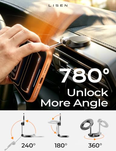 for MagSafe Car Mount 2 Pack (Black 2)