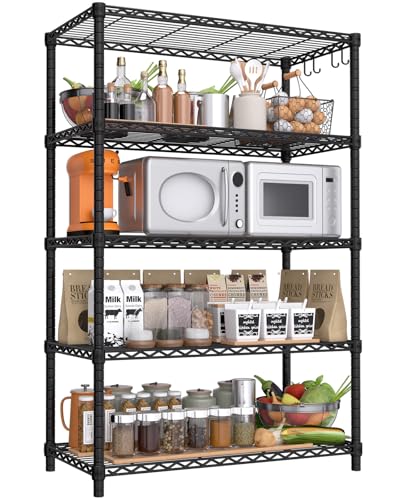 Wire Storage Shelves (35.5"W x 14"D x 72"H)