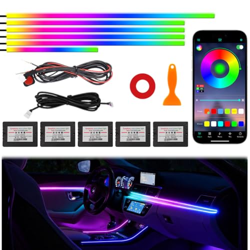 Acrylic Interior Car Ambient Lighting Kits