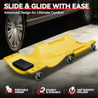 40 in Low Profile Under (Yellow / 40" L)