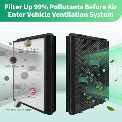 Cabin Air Filter for Tesla Model X Model S 2021 (White)