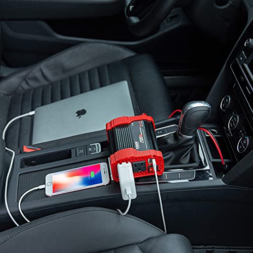 200W Car Power Inverter (200W Red)