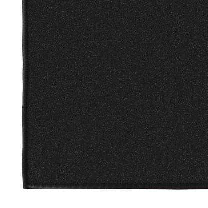 2x6 Runner Rugs for Hallway (Solid Black)