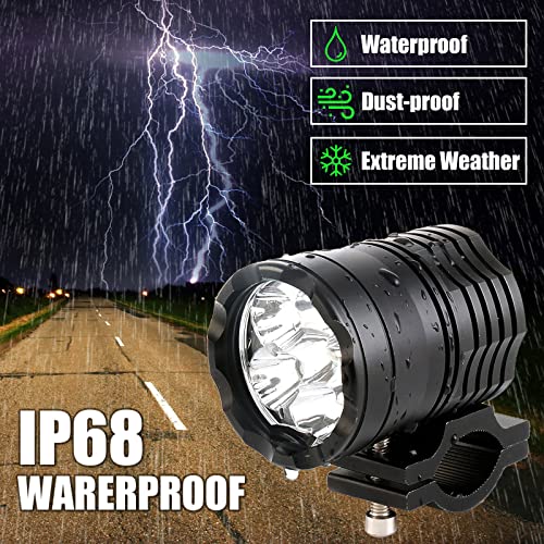Motorcycle Driving Lights 12 (Black 2)