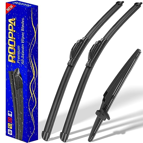 3 Wipers Fits Toyota 4Runner 2003 (22"+20"+12")