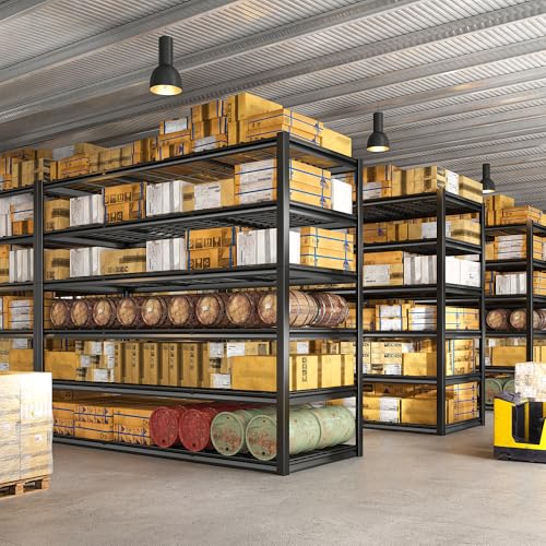 60" W Garage Shelving (6-Tier, 60"W x24"D x84"H)