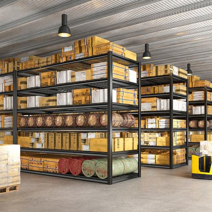 60" W Heavy Duty Garage Shelving (6-Tier, 60"W x23"D x84"H)