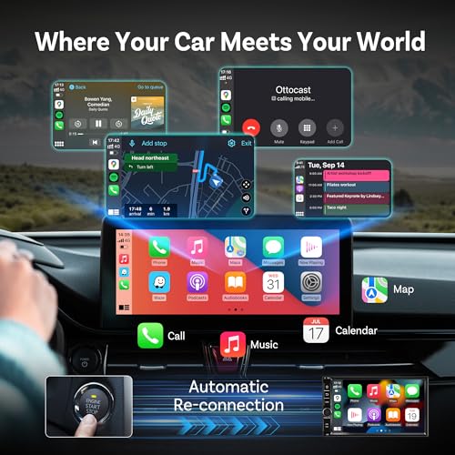 Mini 2025 Wireless CarPlay & Android Auto 2 (White)