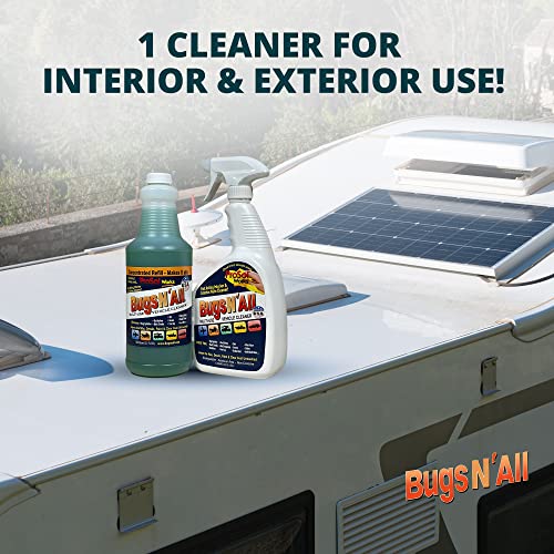 Bugs N’ All Multipurpose Car Cleaner & Degreaser (Multi-Surface Car Cleaner 32 oz)