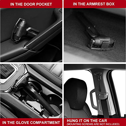 2 Pack Car Safety Hammer (Black)